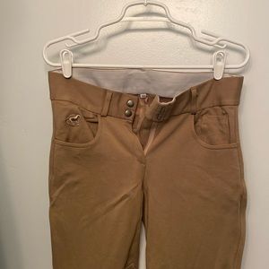 Piper 30r tan knee patch riding breeches